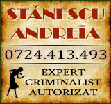 Andreia Stanescu Expert Criminalist Autorizat